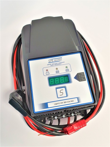 Chargeur batterie HF pour Autolaveuse TENNANT T7 / 65