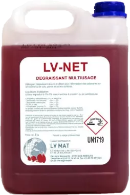 Détergent dégraissant multi-usage LV NET 5L