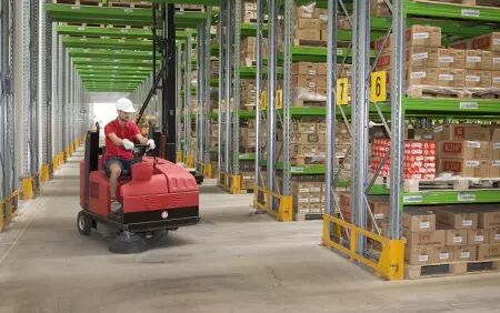 Balayeuse autoportée RCM OTTO E