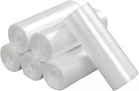 200 Sacs poubelles transparents 50L - 13&micro; HD