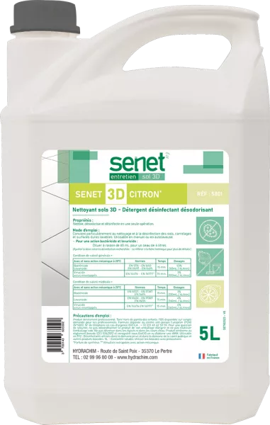 3D CITRON 5L - SENET