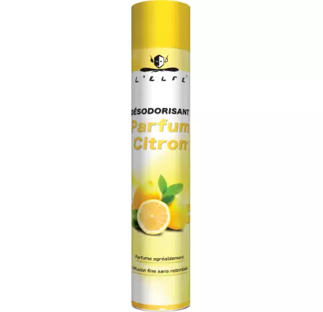 AEROSOL DESODORISANT CITRON 750ML