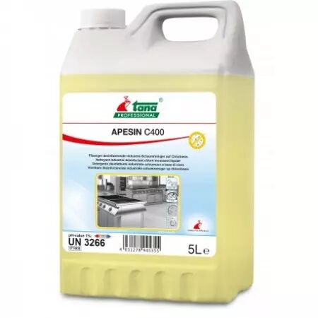 APESIN C400 - Nettoyant d&eacute;sinfectant chlor&eacute; - 5L	
