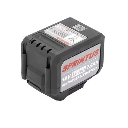 Batterie 18V 7.5Ah pour aspirateurs SPRINTUS