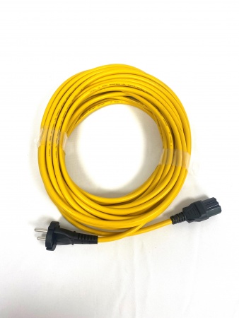Câble d\'alimentation jaune pour aspirateur NUMATIC RSV 150