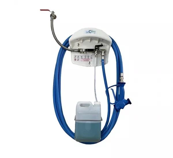 Centrale nettoyage et d�sinfection JET CLEAN - 1 produit - flexible de 20M