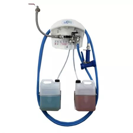 Centrale nettoyage et désinfection JET CLEAN - 2 produits - flexible de 20m