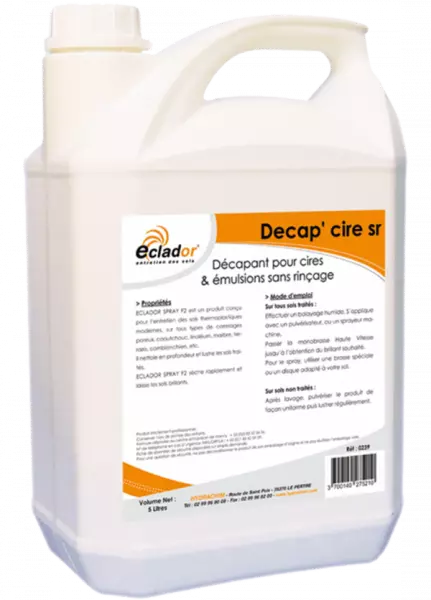 DECAP CIRE 5L - ECLADOR