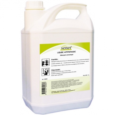 Détergent SENET Liquide Ammoniaque 5L