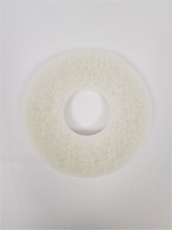 Disque blanc diamètre 180 mm pour Mini-monobrosse Motor Scrubber