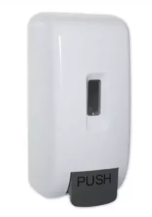 DISTRIBUTEUR BLANC SAVON LIQUIDE
