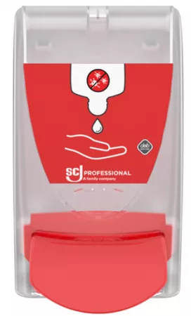 Distributeur désinfection transparent 1L 