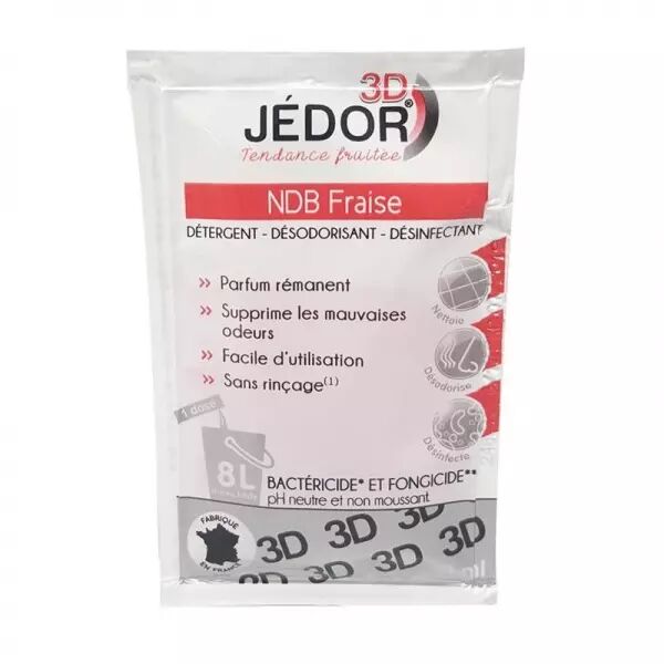 DOSETTES 3D FRAISE - JEDOR