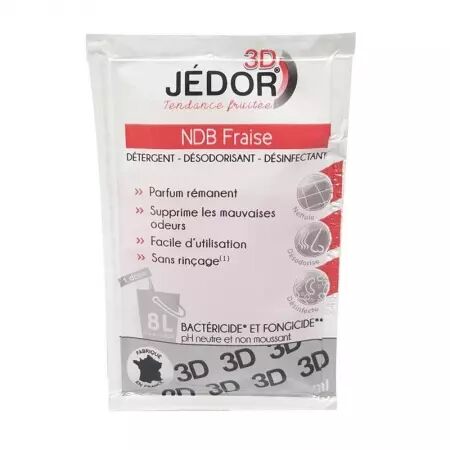 DOSETTES 3D FRAISE - JEDOR