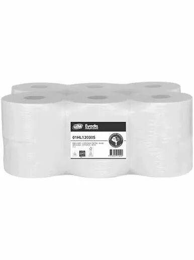 EASYCUT MINI JUMBO DC 123M - 2 PLIS LISSE 10.9x18.5cm - Colis de 12 Rlx