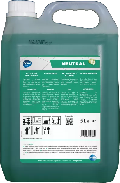 ECHOCLEAN NEUTRAL POMME 5L