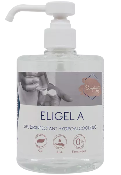 ELIGEL GEL HYDROALCOOLIQUE - POMPE 500ML