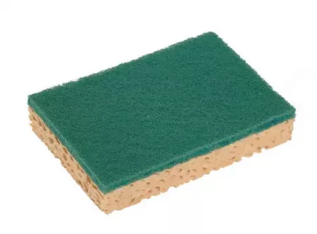Eponge SPONTEX basic grattante small (blond/vert)