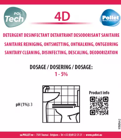 ETIQUETTE POUR SPRAY POLTECH 4D NATIF RECTO	