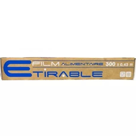 Film alimentaire �tirable PVC 45cm x 300m