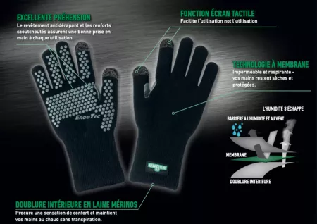 Gants pour nettoyage des vitres ErgoTec - Taille XL