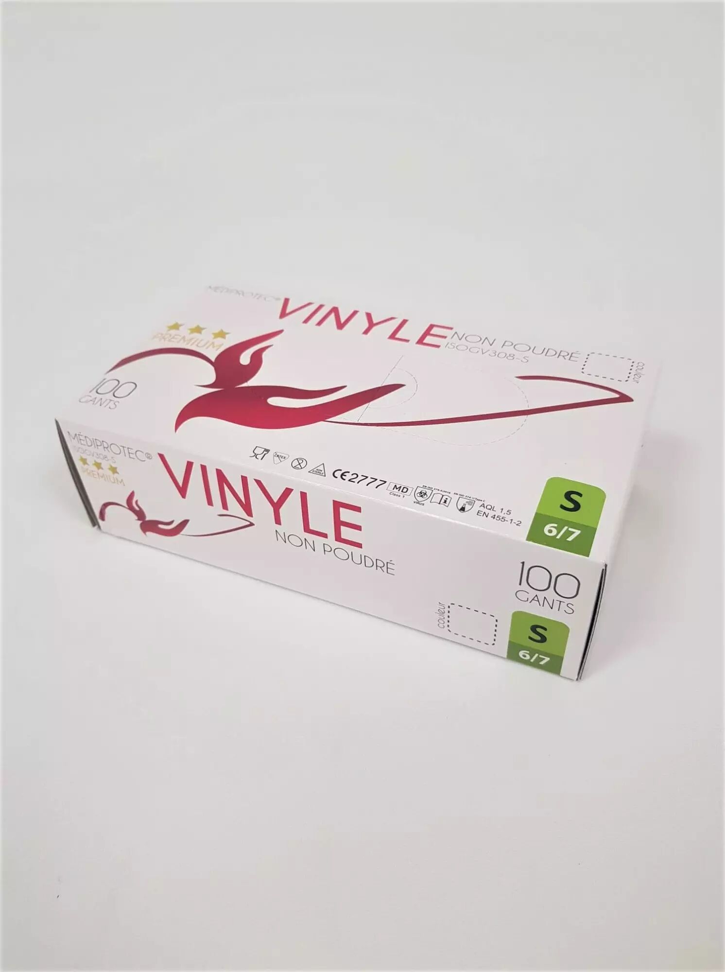 GANTS VINYLE taille 6/7 (S)