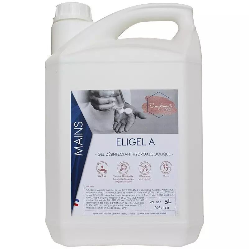 GEL HYDROALCOOLIQUE 5L