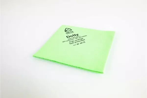 Lavette DOTTY auto-protge verte