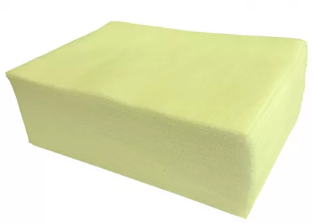 LAVETTE NON TISSEE MICROTEX SUPER JAUNE 80GR - 50x35 - sachet de 25