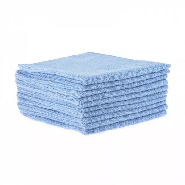 Lavettes microfibres bleues