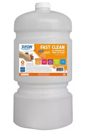 Lot de 4 savon d\'atelier microbilles TIFON FAST CLEAN - 5L