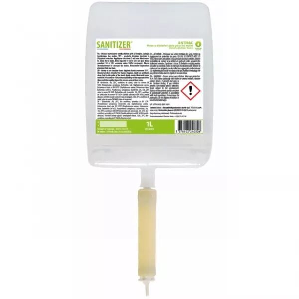 Lot de 6 cartouches savon liquide antibact�rien