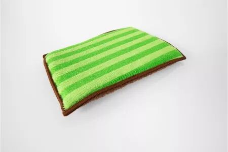 M&eacute;mo PAD vert et marron 14x20cm