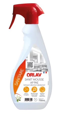 NETTOYANT SANITAIRE 4 en 1 - 750ml - ORLAV