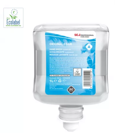 Original Foam Mousse lavante douce pour mains, cheveux & corps 1L