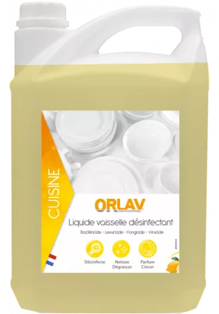 ORLAV - Liquide vaisselle désinfectant 5L