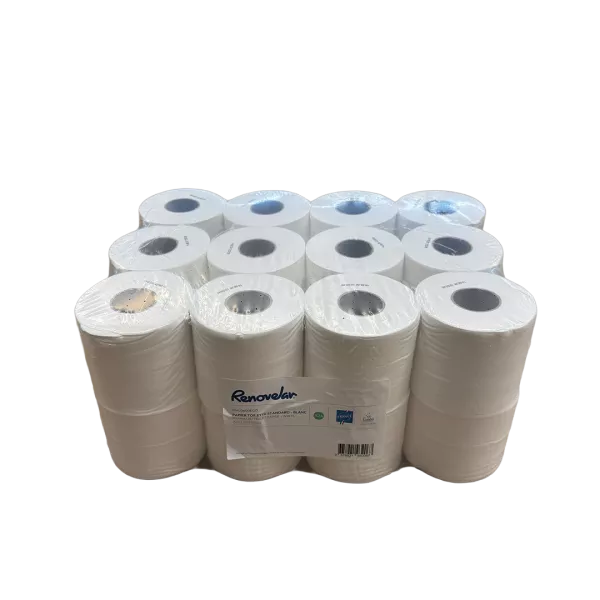 Papier toilette 600 formats 2 plis lisses 9.2x12.5cm