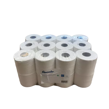 Papier toilette 600 formats 2 plis lisses 9.2x12.5cm