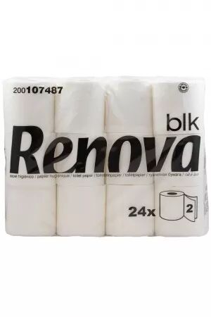 Petit rouleau Papier toilette ménager - 2 plis - 24 rouleaux