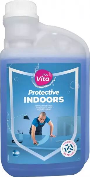 POLVITA PROTECTIVE INDOORS 1L doseur Nettoyant probiotique protecteur pour surfaces
