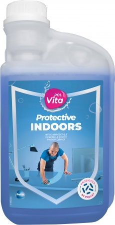 POLVITA PROTECTIVE INDOORS 1L doseur Nettoyant probiotique protecteur pour surfaces