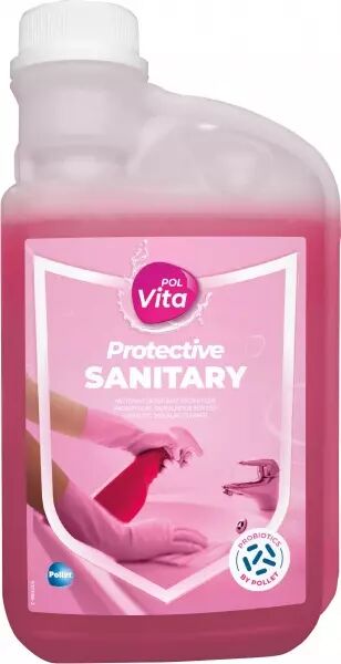 POLVITA PROTECTIVE SANITARY 1L doseur D�tartrant probiotique protecteur sanitaires