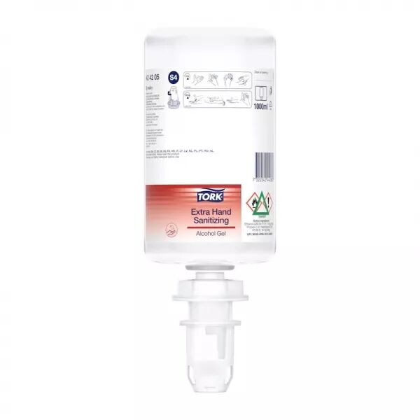 S4 - Gel Hydroalcoolique d�sinfectant mains TORK