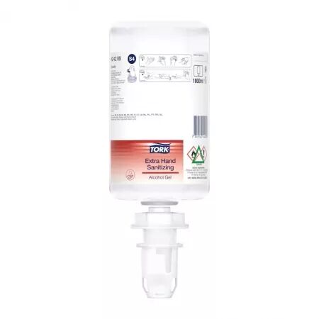 S4 - Gel Hydroalcoolique d&eacute;sinfectant mains TORK