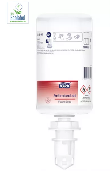 S4 - Savon mousse anti microbien 