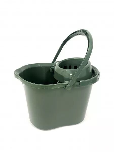 Seau rectangulaire 15L avec essoreur type MERY - ECO GREEN