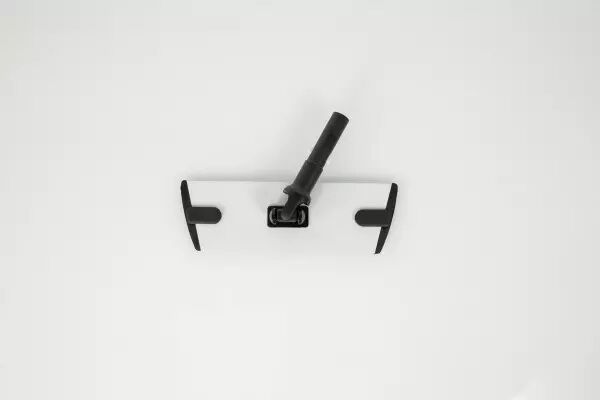 Support velcro aluminium 25 cm