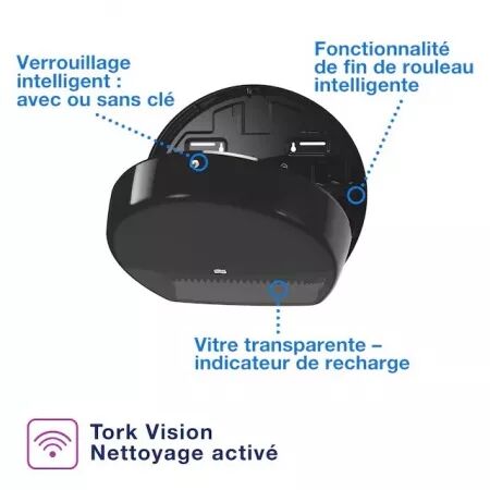 T1 - Distributeur Maxi Jumbo Noir
