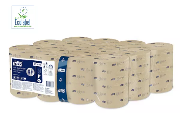 T7 � Advanced � Optiserve Papier Toilette sans mandrin Naturel